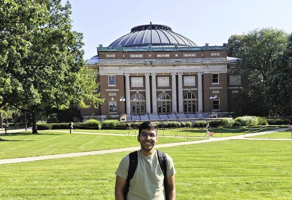 Madhav Kanda at the University of Illinois Urbana-Champaign